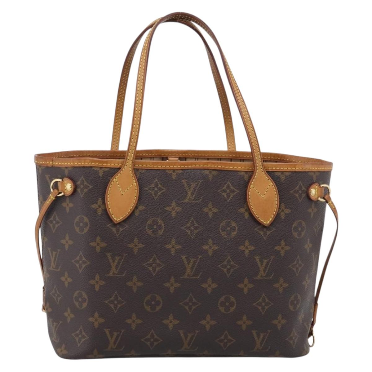 LOUIS VUITTON Monogram Neverfull PM Tote Bag M40155 LV Auth ep16970A