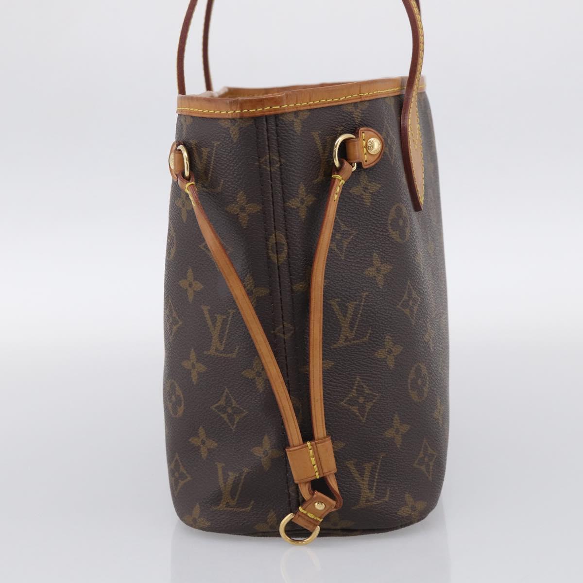 LOUIS VUITTON Monogram Neverfull PM Tote Bag M40155 LV Auth ep16970A