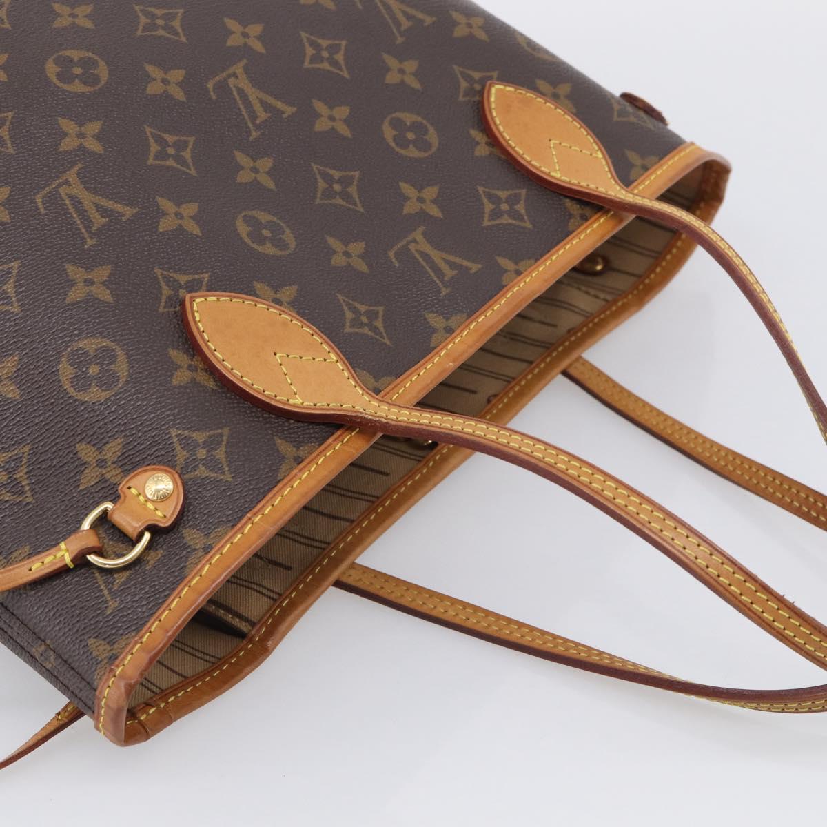 LOUIS VUITTON Monogram Neverfull PM Tote Bag M40155 LV Auth ep16970A