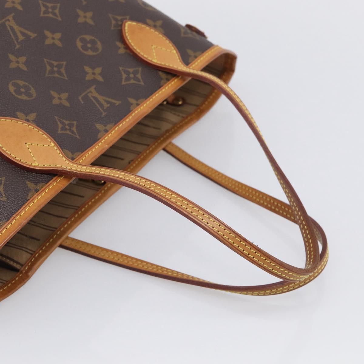LOUIS VUITTON Monogram Neverfull PM Tote Bag M40155 LV Auth ep16970A