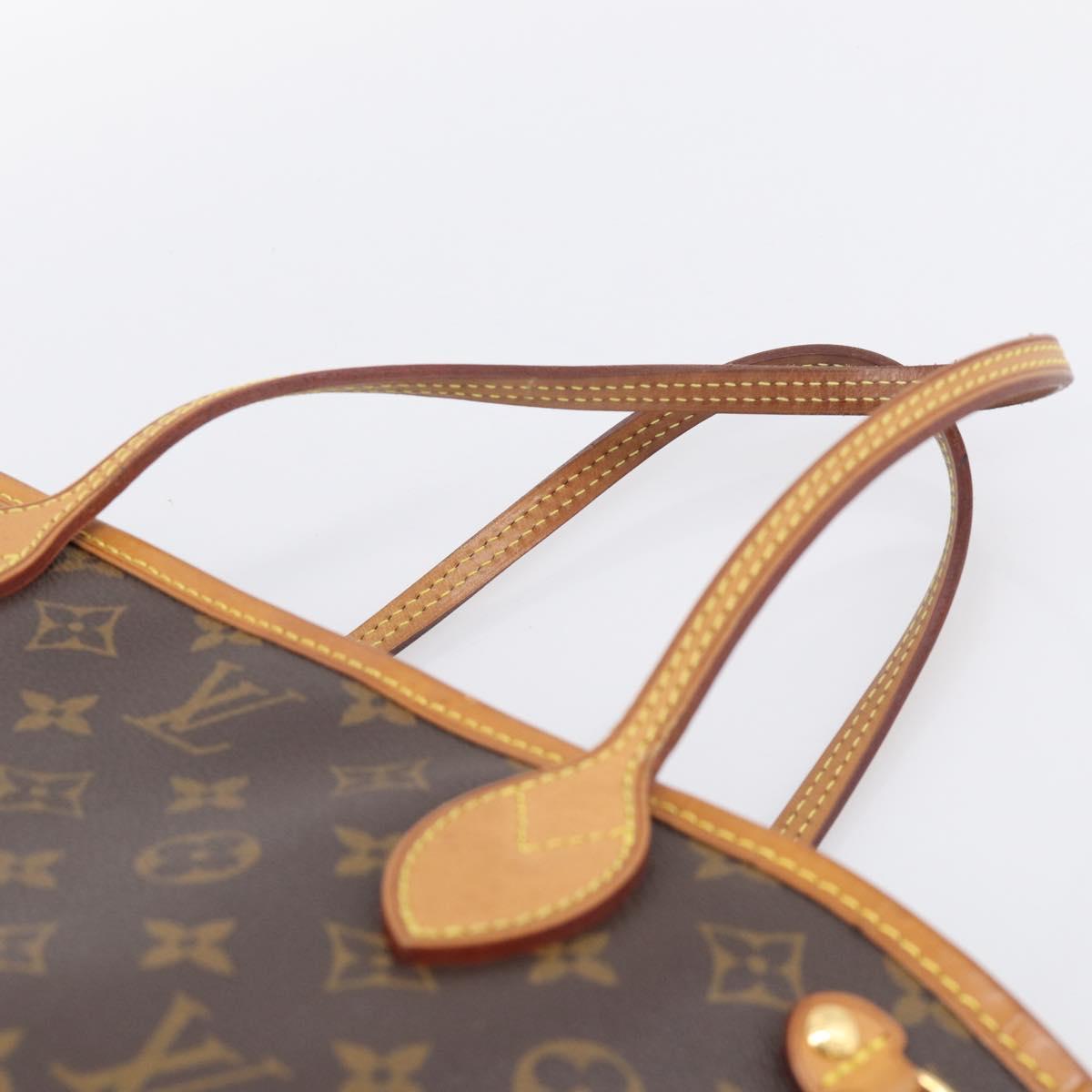 LOUIS VUITTON Monogram Neverfull PM Tote Bag M40155 LV Auth ep16970A