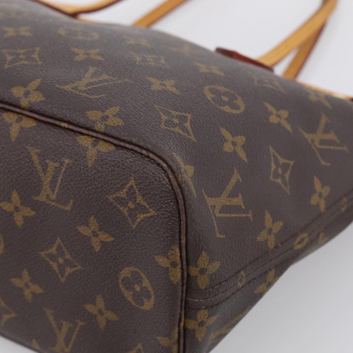 LOUIS VUITTON Monogram Neverfull PM Tote Bag M40155 LV Auth ep16973