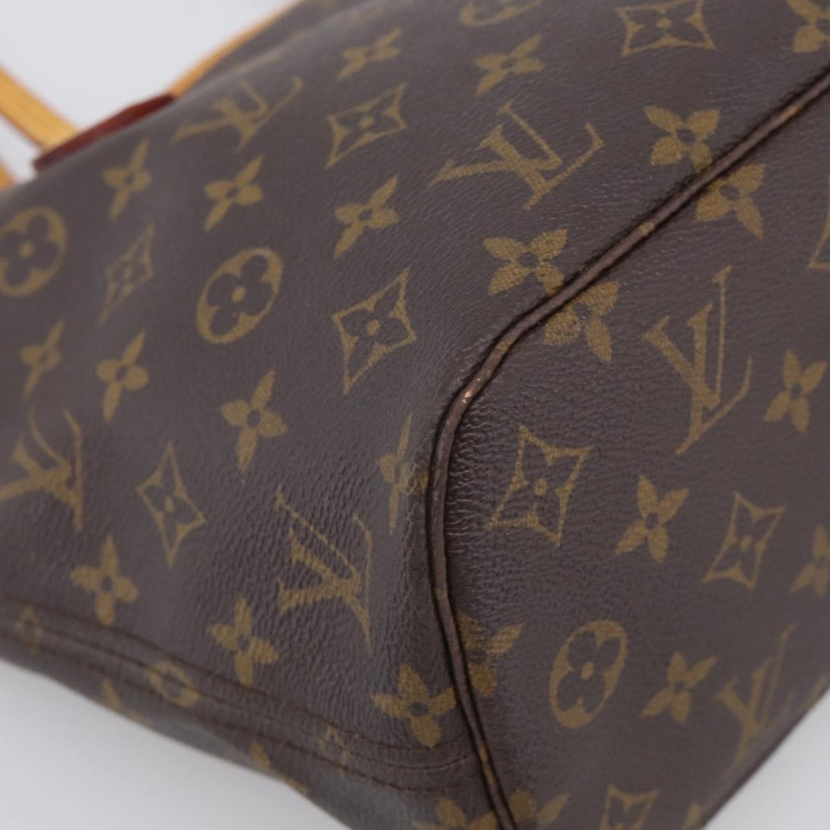 LOUIS VUITTON Monogram Neverfull PM Tote Bag M40155 LV Auth ep16973