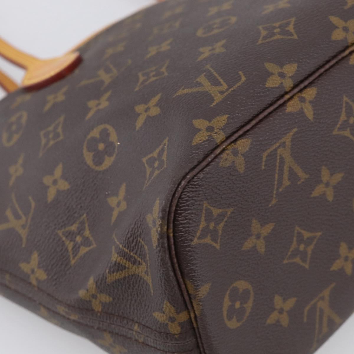 LOUIS VUITTON Monogram Neverfull PM Tote Bag M40155 LV Auth ep16973