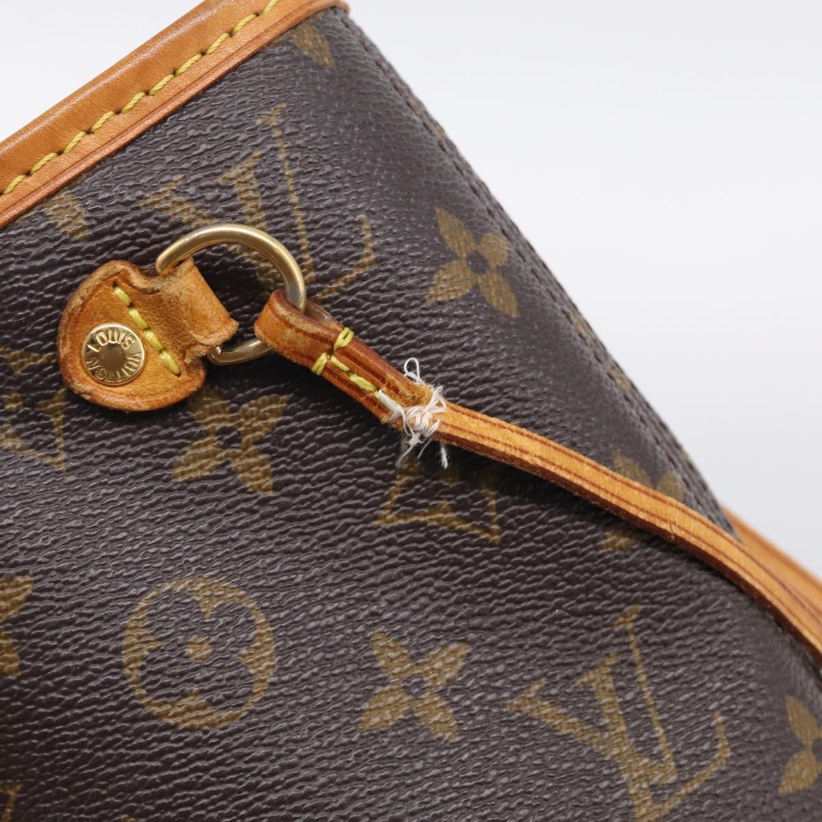 LOUIS VUITTON Monogram Neverfull PM Tote Bag M40155 LV Auth ep16973