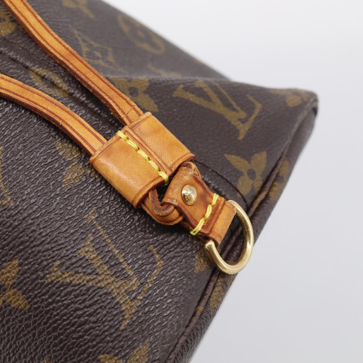 LOUIS VUITTON Monogram Neverfull PM Tote Bag M40155 LV Auth ep16973