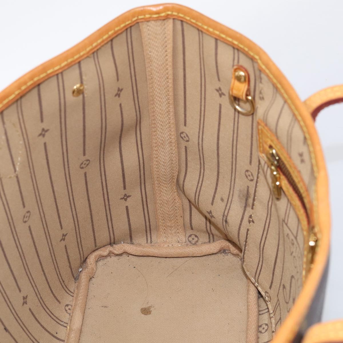 LOUIS VUITTON Monogram Neverfull PM Tote Bag M40155 LV Auth ep16973