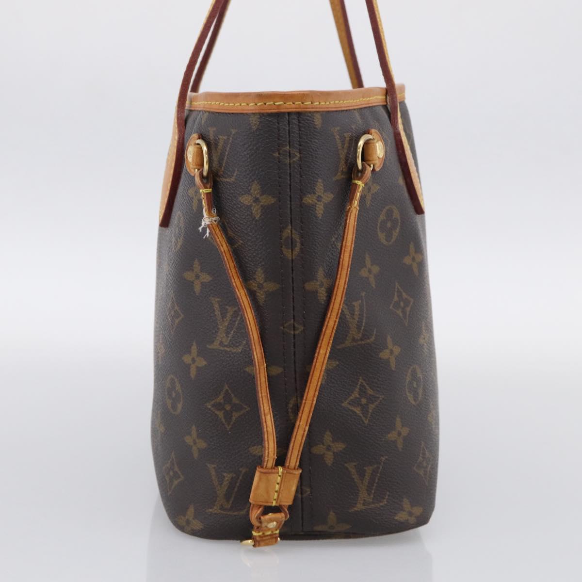 LOUIS VUITTON Monogram Neverfull PM Tote Bag M40155 LV Auth ep16973