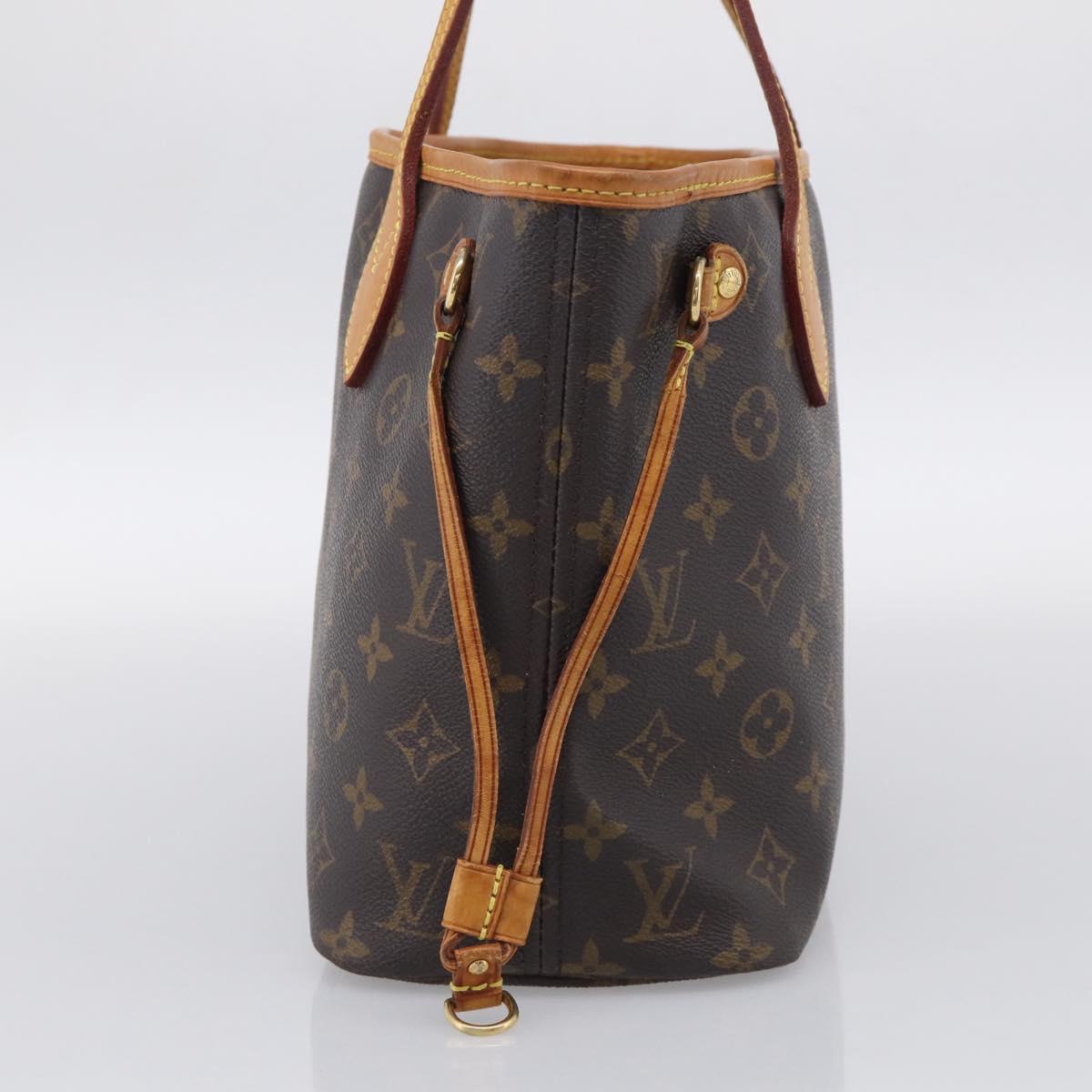 LOUIS VUITTON Monogram Neverfull PM Tote Bag M40155 LV Auth ep16973