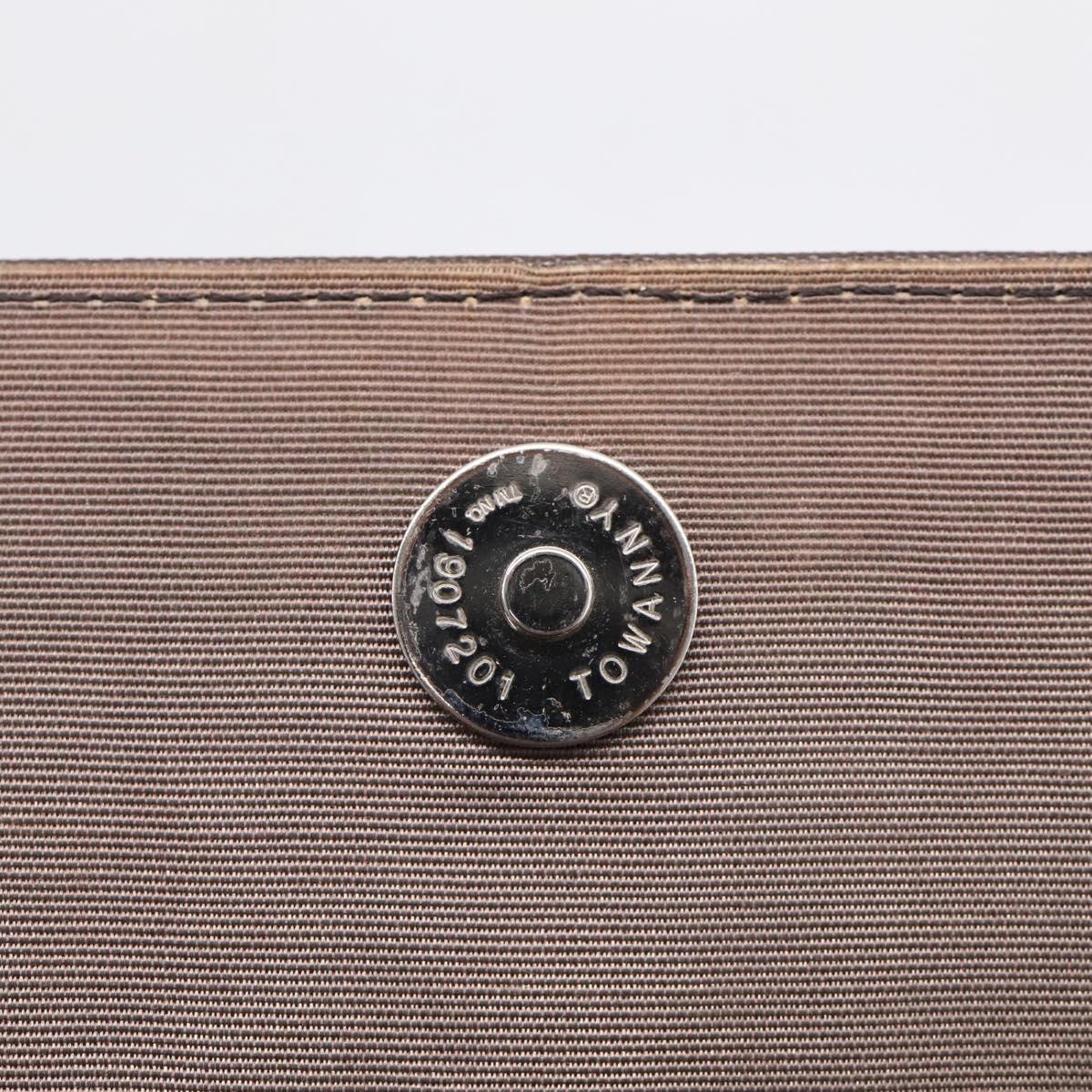 BURBERRY Hand Bag Leather Brown Silver Auth ep16974A