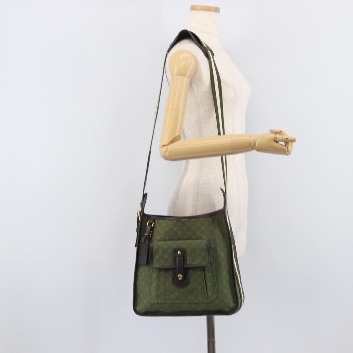 LOUIS VUITTON Monogram Mini Buzas Marie Kate TST Khaki M92322 LV Auth ep16983