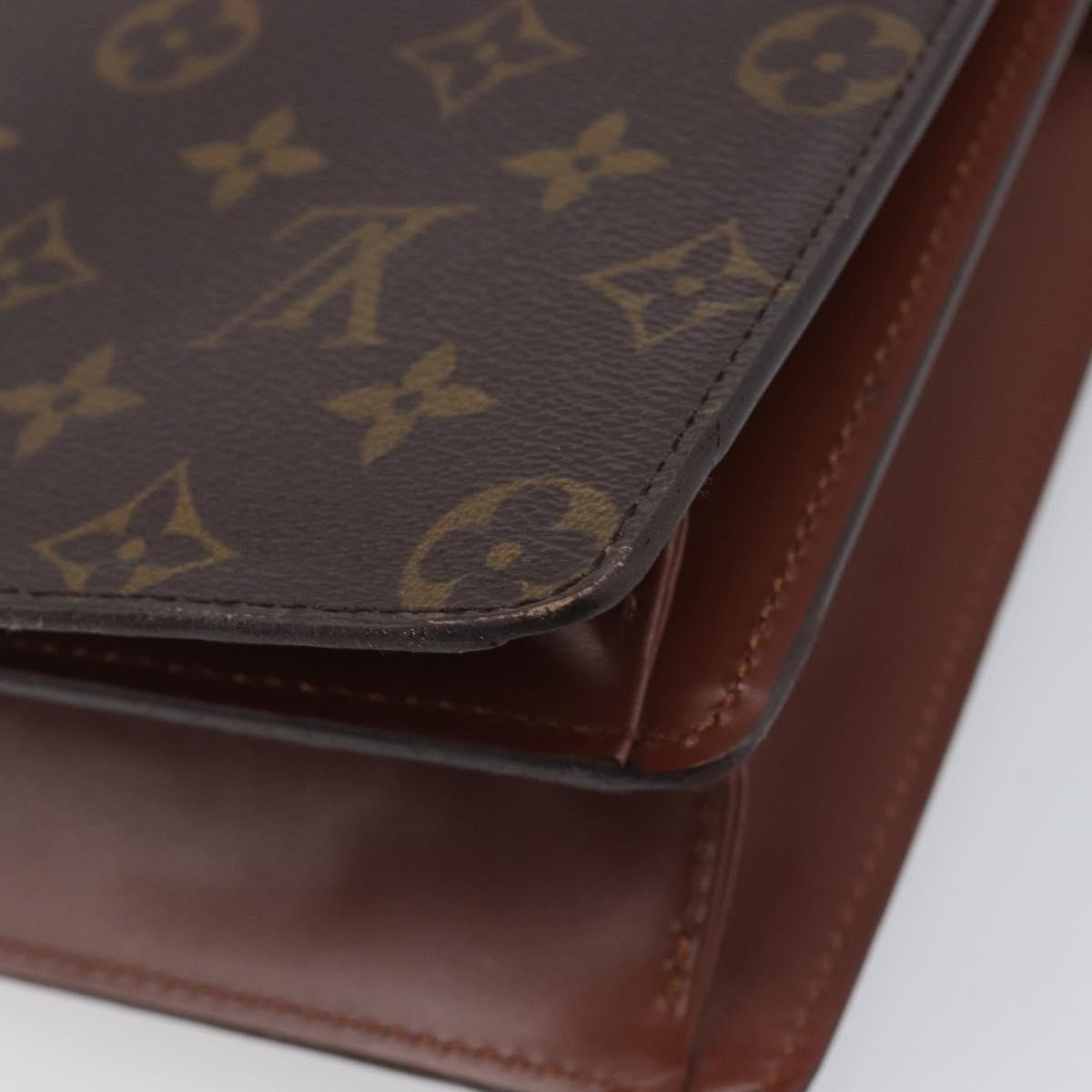 LOUIS VUITTON Monogram Concorde Hand Bag M51190 LV Auth ep16991A