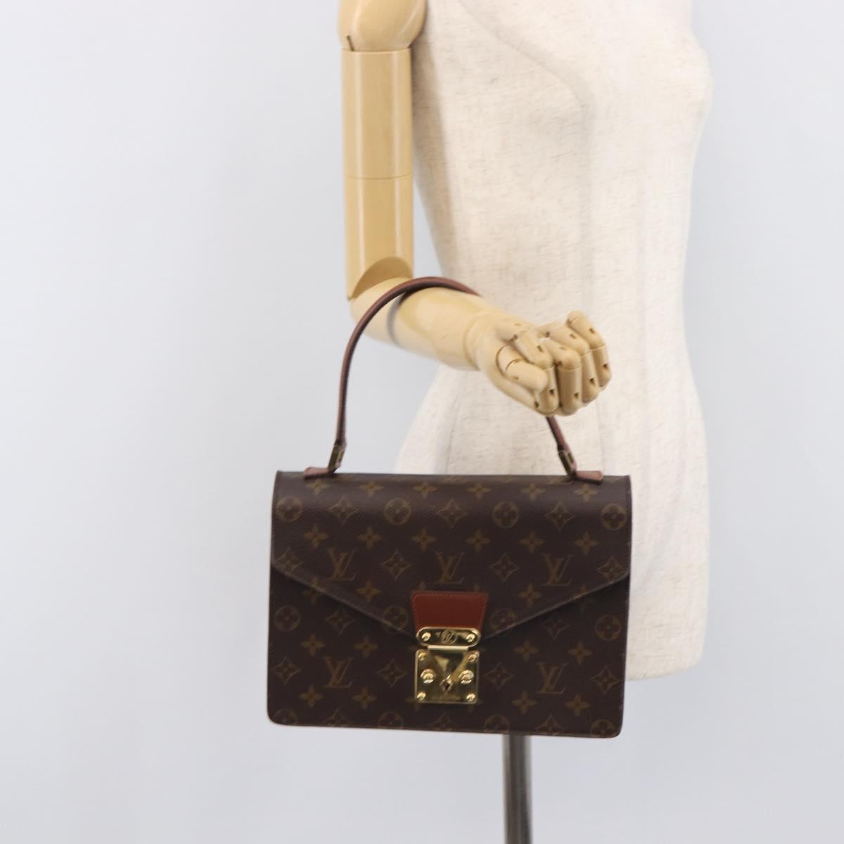 LOUIS VUITTON Monogram Concorde Hand Bag M51190 LV Auth ep16991A