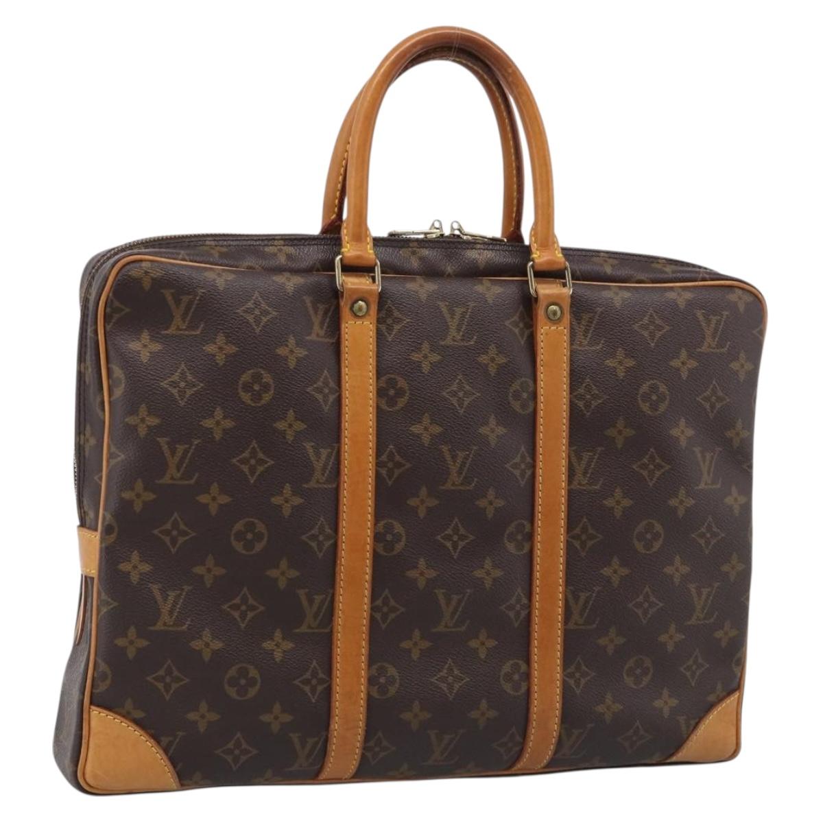 LOUIS VUITTON Monogram Porte Documents Voyage Business Bag M53361 Auth ep16994