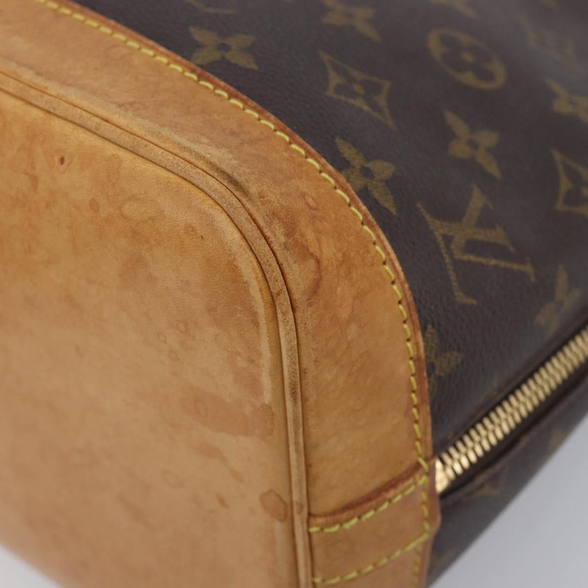 LOUIS VUITTON Monogram Alma Hand Bag M51130 LV Auth ep16999
