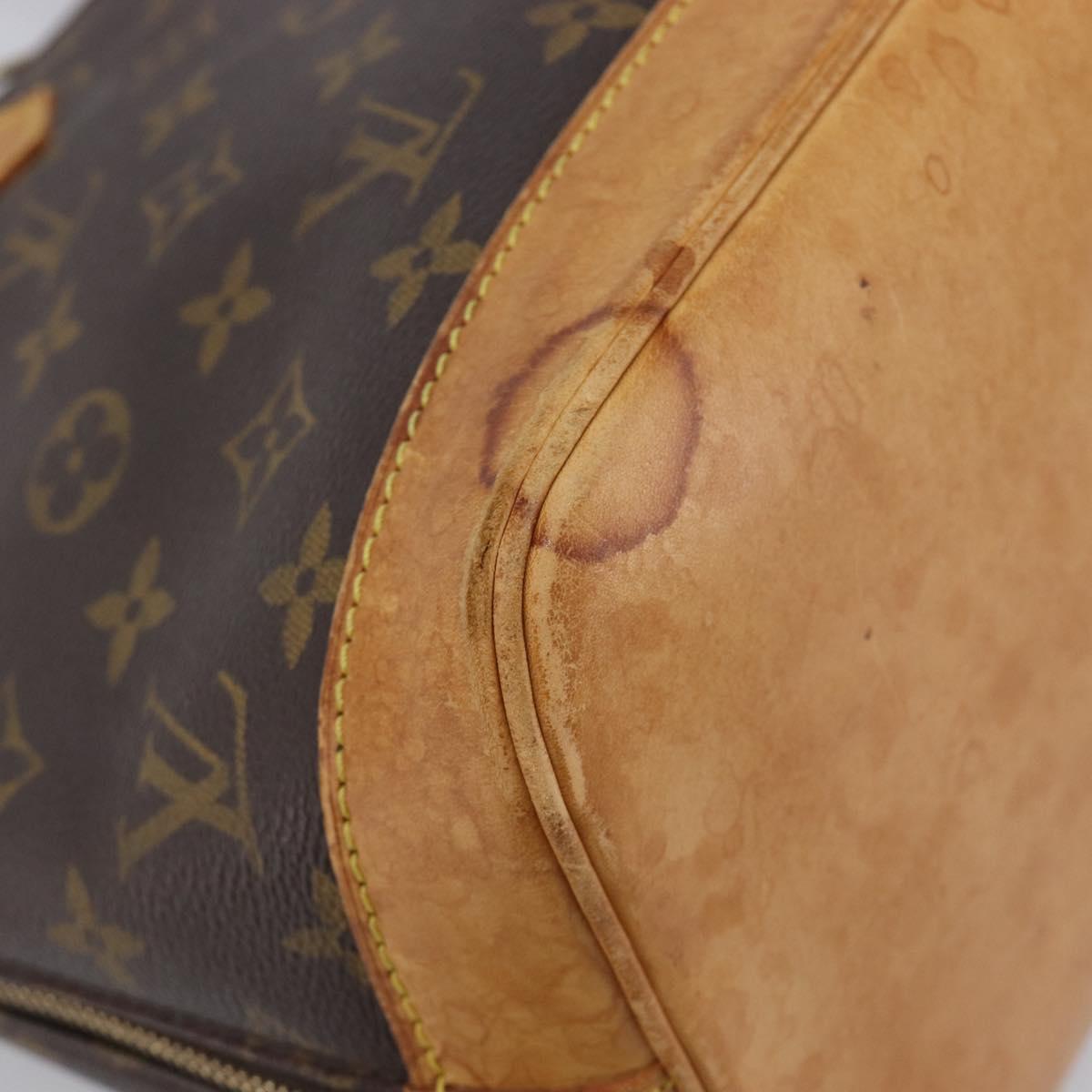LOUIS VUITTON Monogram Alma Hand Bag M51130 LV Auth ep16999