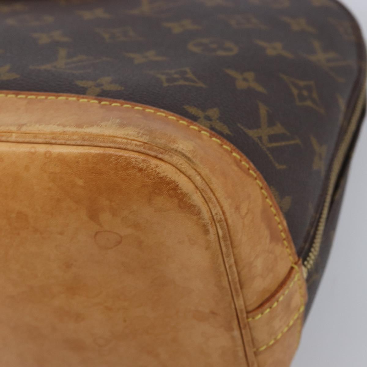 LOUIS VUITTON Monogram Alma Hand Bag M51130 LV Auth ep16999
