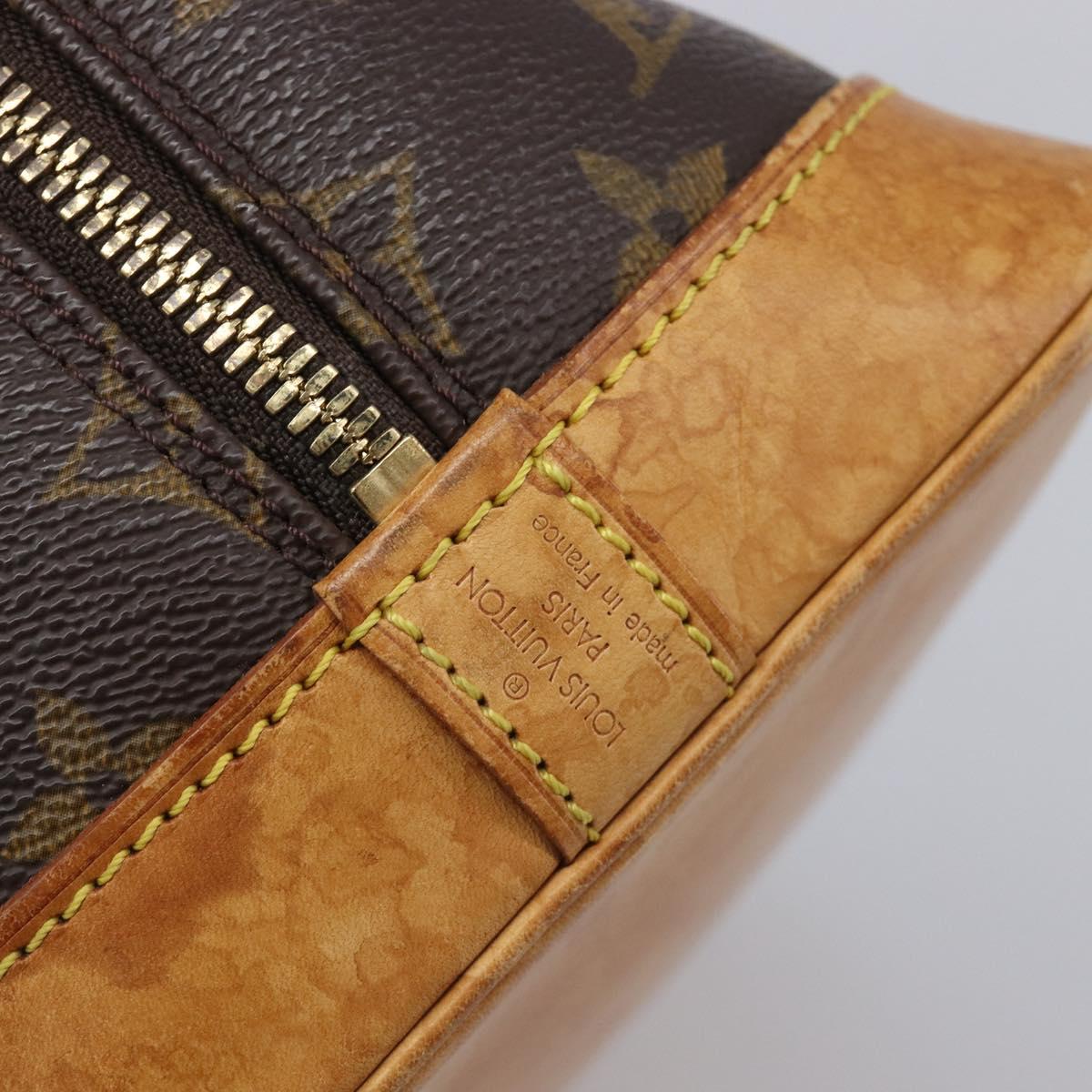 LOUIS VUITTON Monogram Alma Hand Bag M51130 LV Auth ep16999