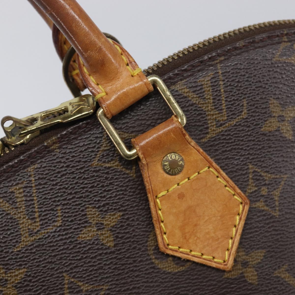LOUIS VUITTON Monogram Alma Hand Bag M51130 LV Auth ep16999