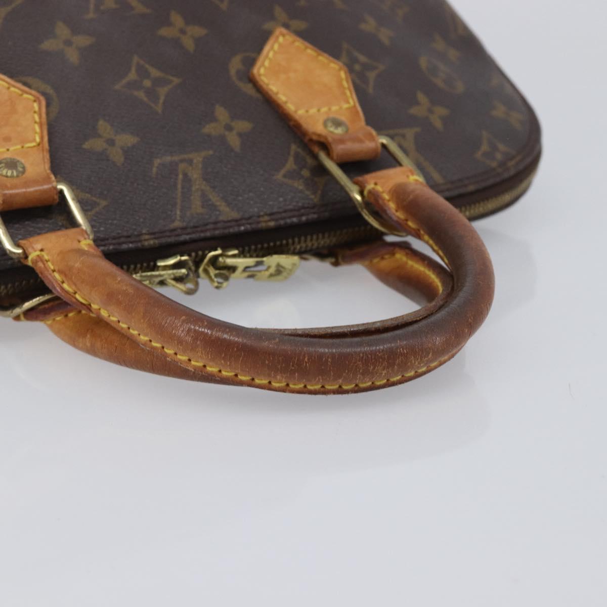 LOUIS VUITTON Monogram Alma Hand Bag M51130 LV Auth ep16999