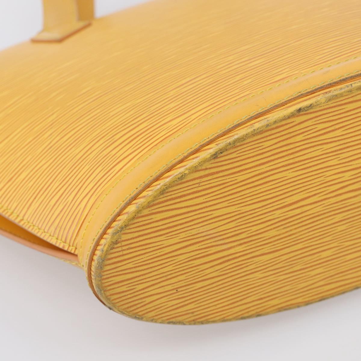 LOUIS VUITTON Epi Saint Jacques Shopping Shoulder Bag Yellow M52269 Auth ep17001