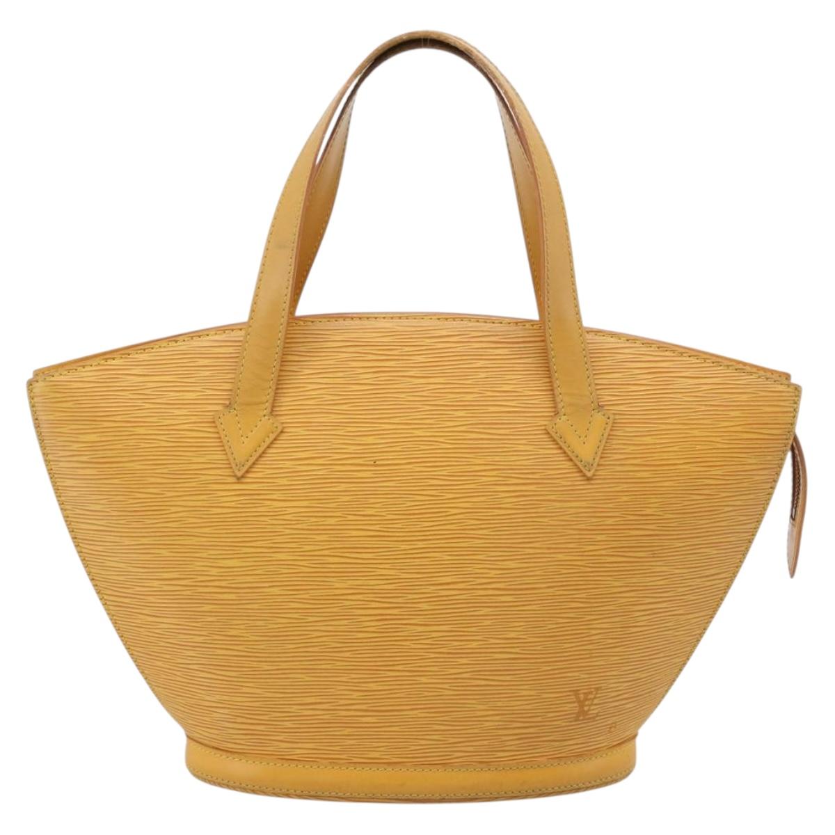 LOUIS VUITTON Epi Saint Jacques Shopping Shoulder Bag Yellow M52269 Auth ep17001