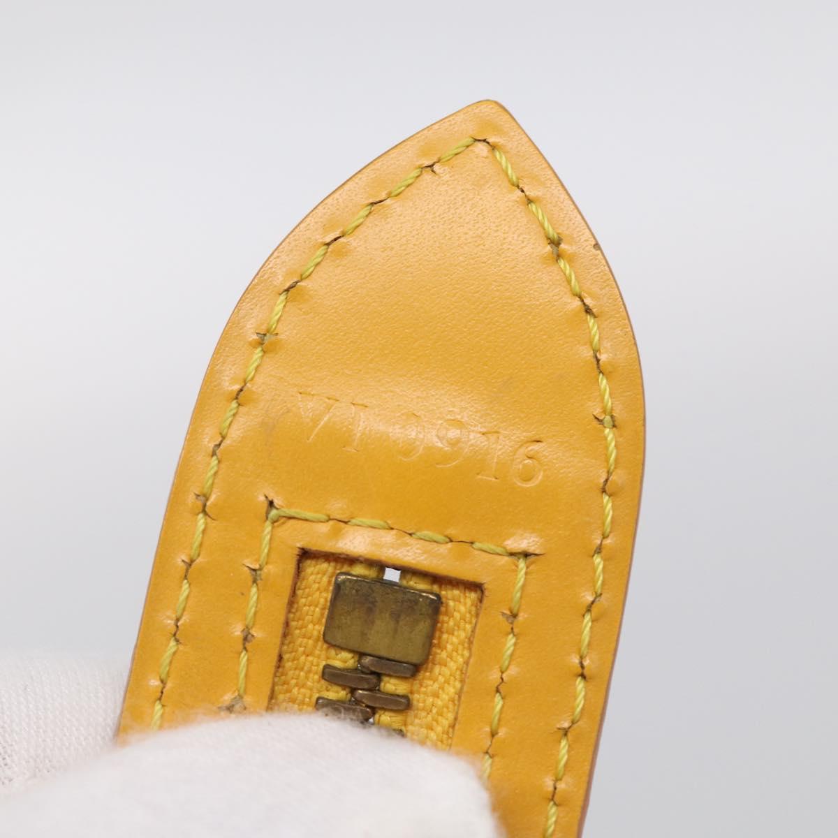 LOUIS VUITTON Epi Saint Jacques Shopping Shoulder Bag Yellow M52269 Auth ep17001