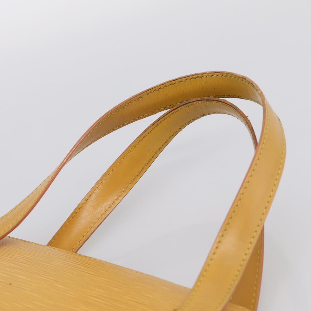 LOUIS VUITTON Epi Saint Jacques Shopping Shoulder Bag Yellow M52269 Auth ep17001