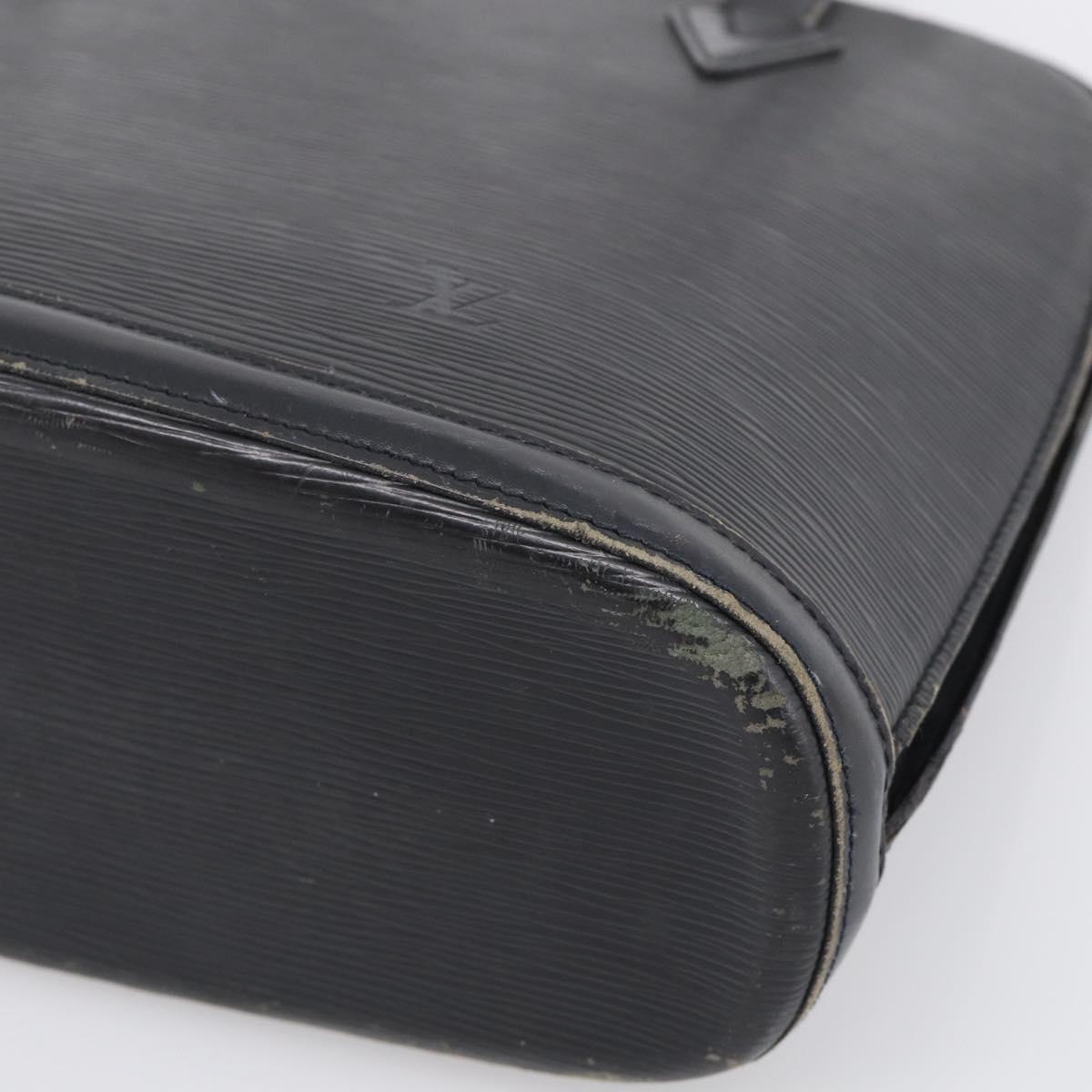 LOUIS VUITTON Epi Lussac Shoulder Bag Black M52282 LV Auth ep17008
