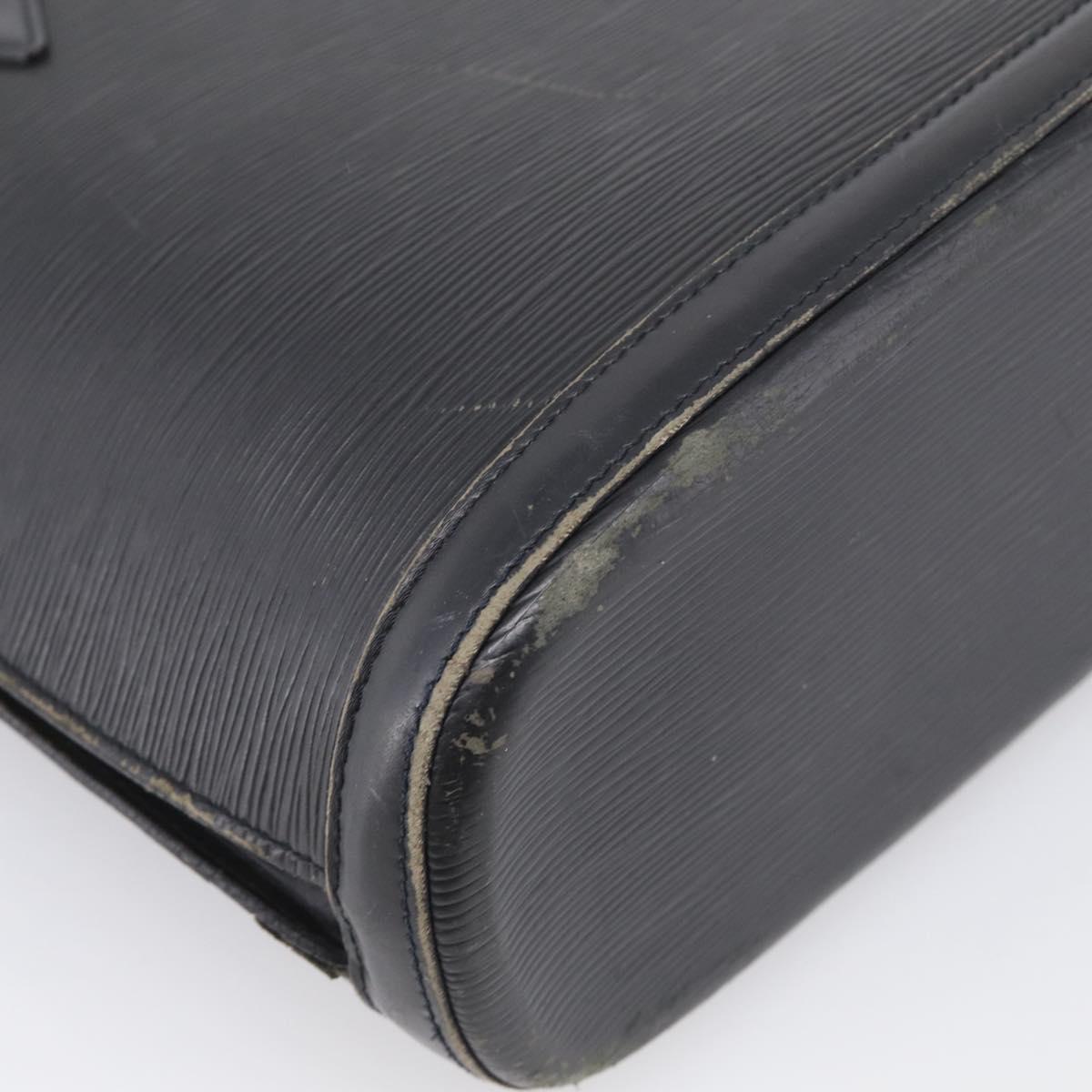 LOUIS VUITTON Epi Lussac Shoulder Bag Black M52282 LV Auth ep17008