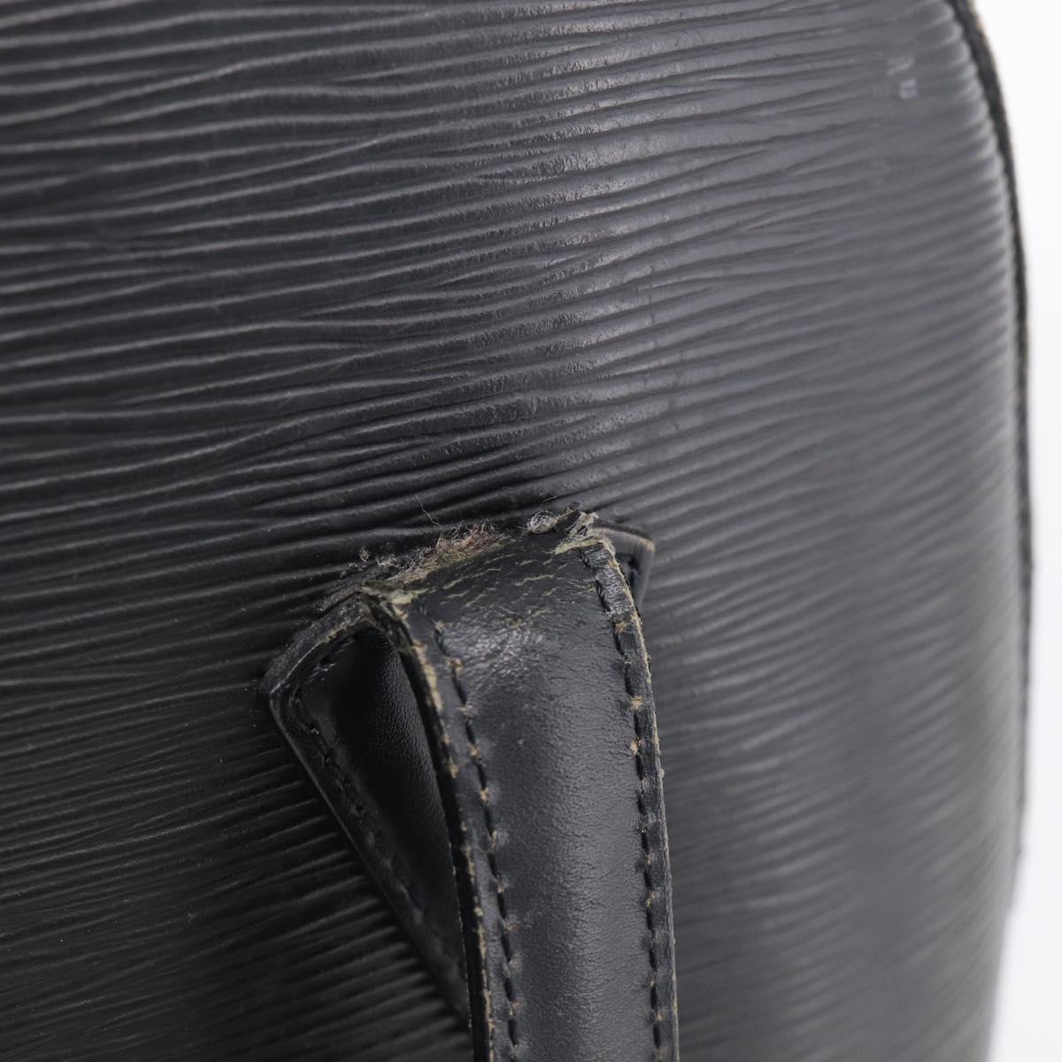 LOUIS VUITTON Epi Lussac Shoulder Bag Black M52282 LV Auth ep17008