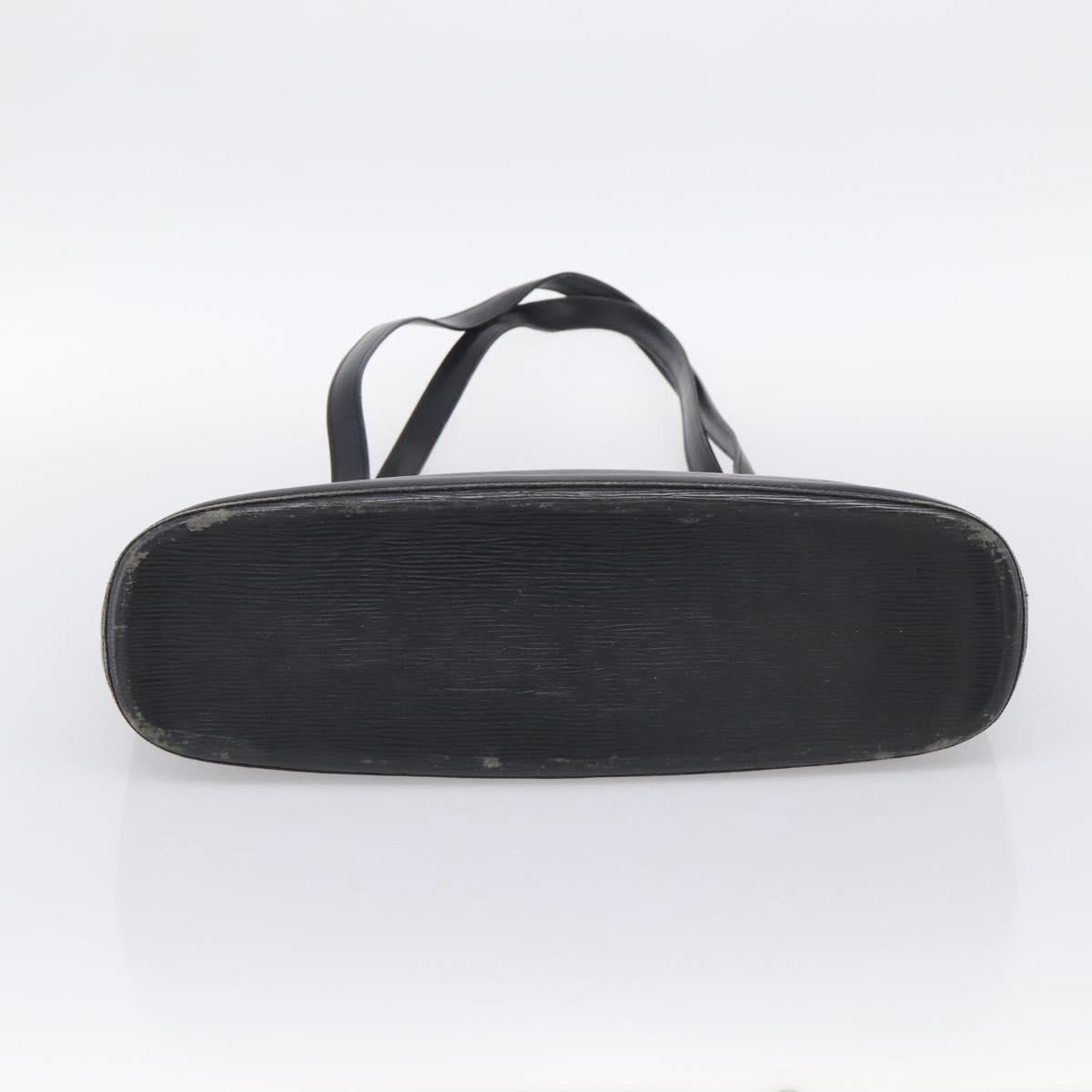 LOUIS VUITTON Epi Lussac Shoulder Bag Black M52282 LV Auth ep17008