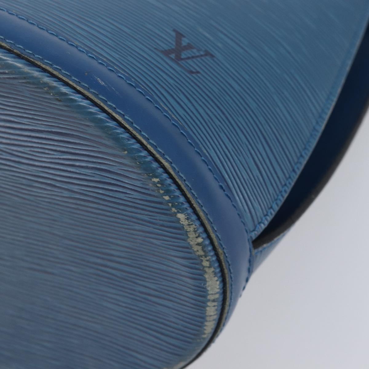 LOUIS VUITTON Epi Cluny Shoulder Bag Blue M52255 LV Auth ep17014