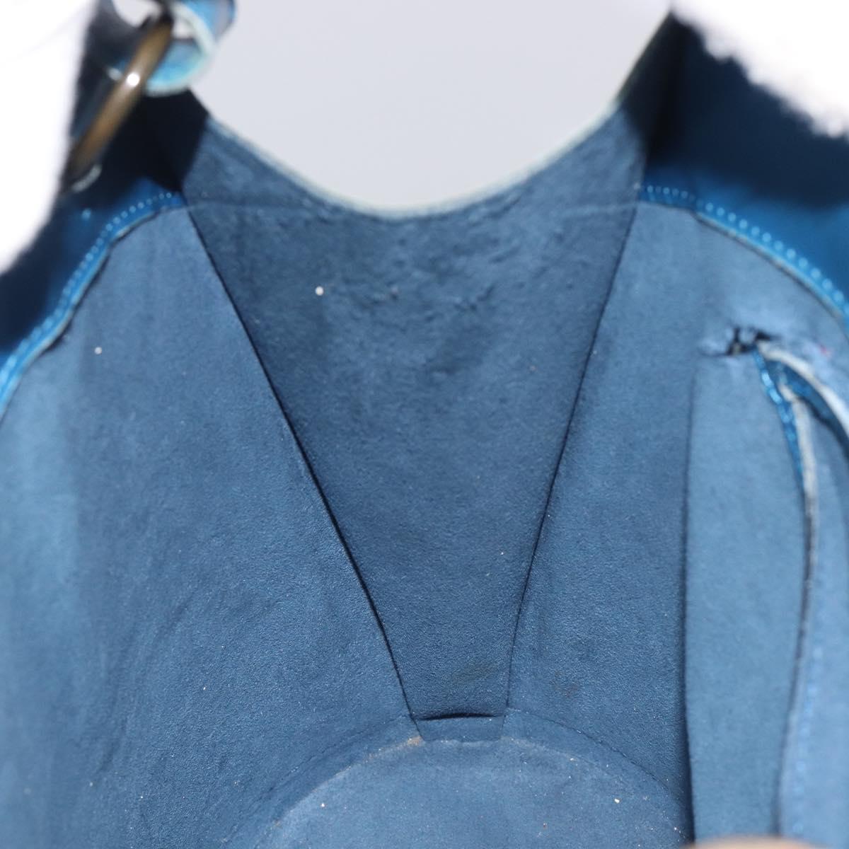 LOUIS VUITTON Epi Cluny Shoulder Bag Blue M52255 LV Auth ep17014