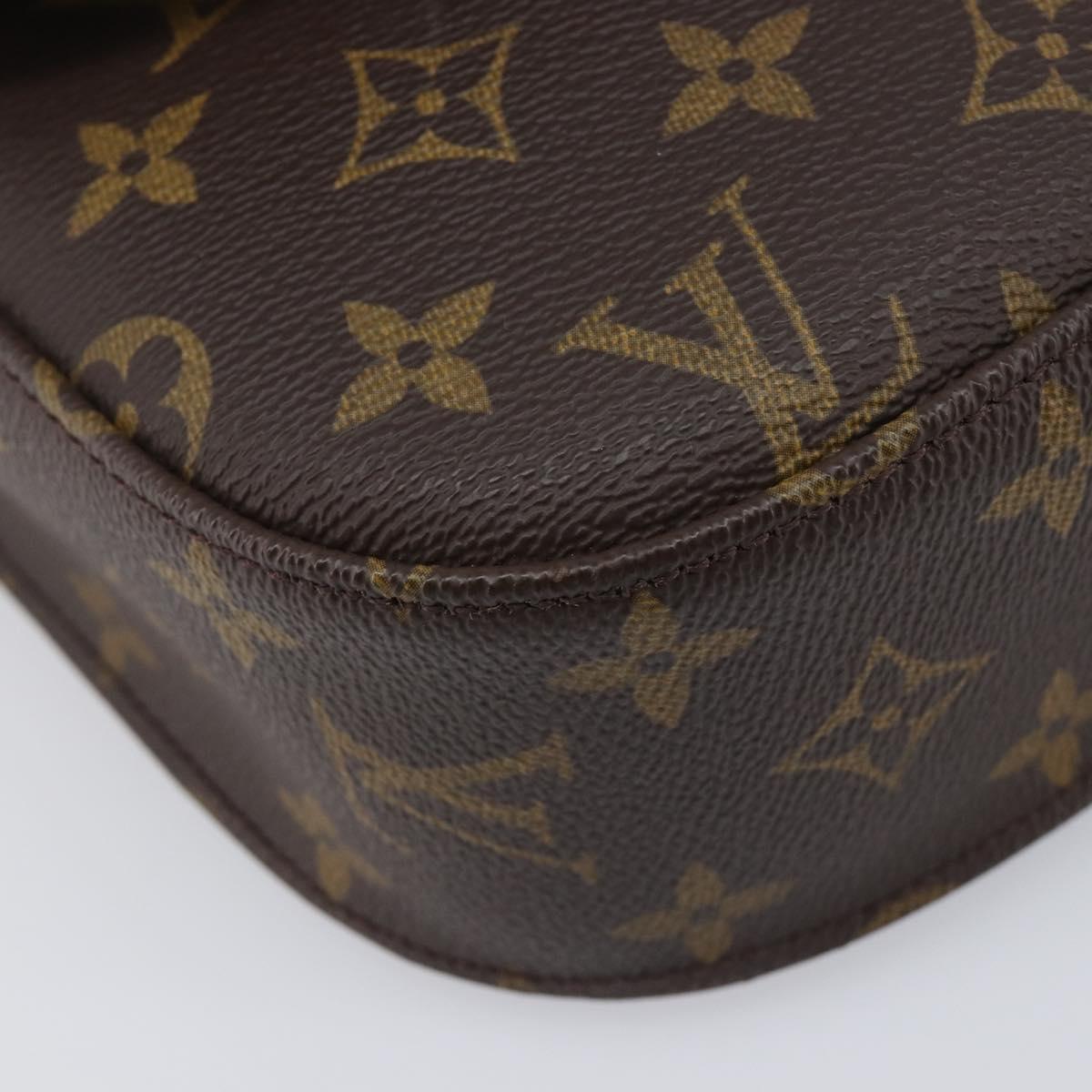 LOUIS VUITTON Monogram Saint Cloud GM Shoulder Bag M51242 LV Auth ep17017A