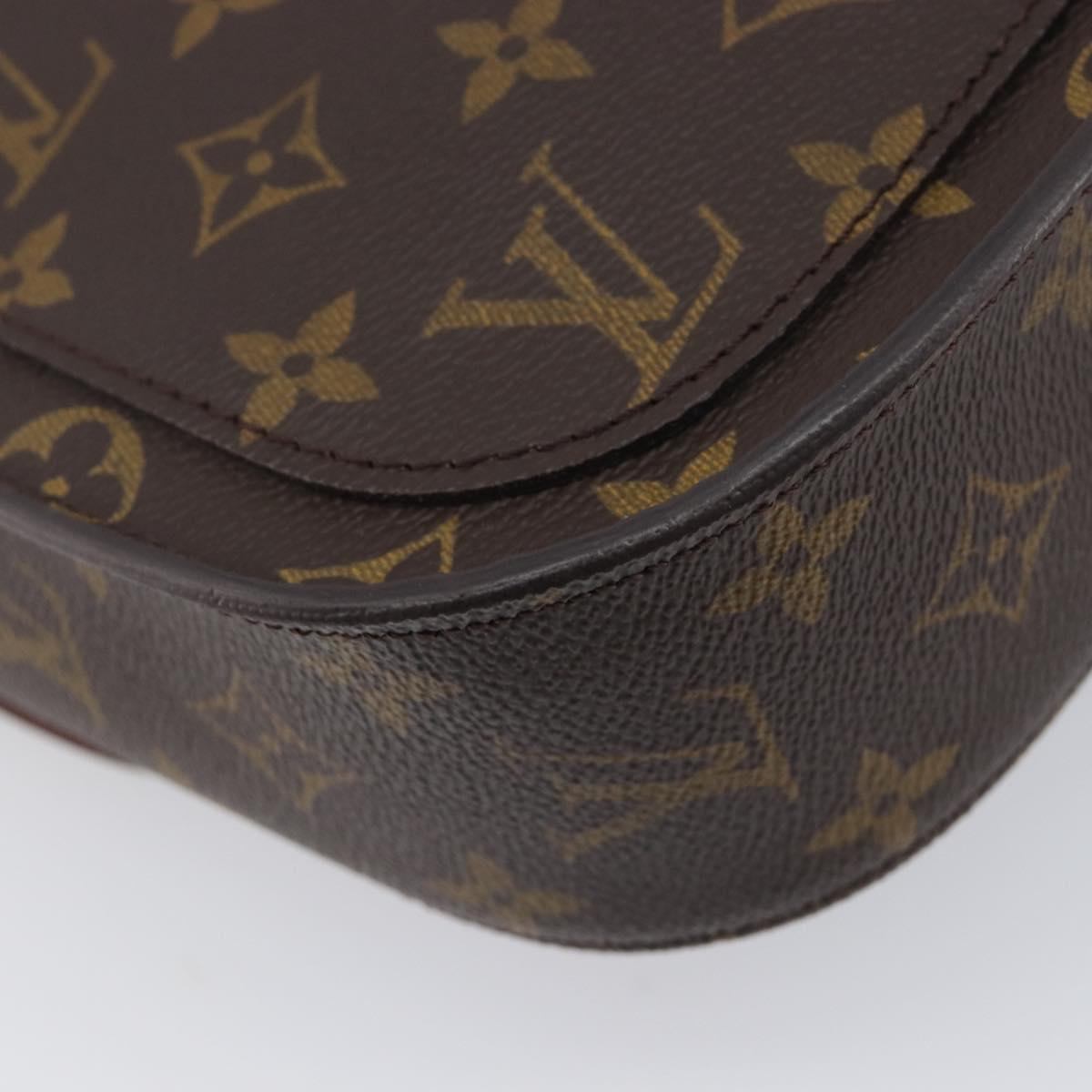 LOUIS VUITTON Monogram Saint Cloud GM Shoulder Bag M51242 LV Auth ep17017A