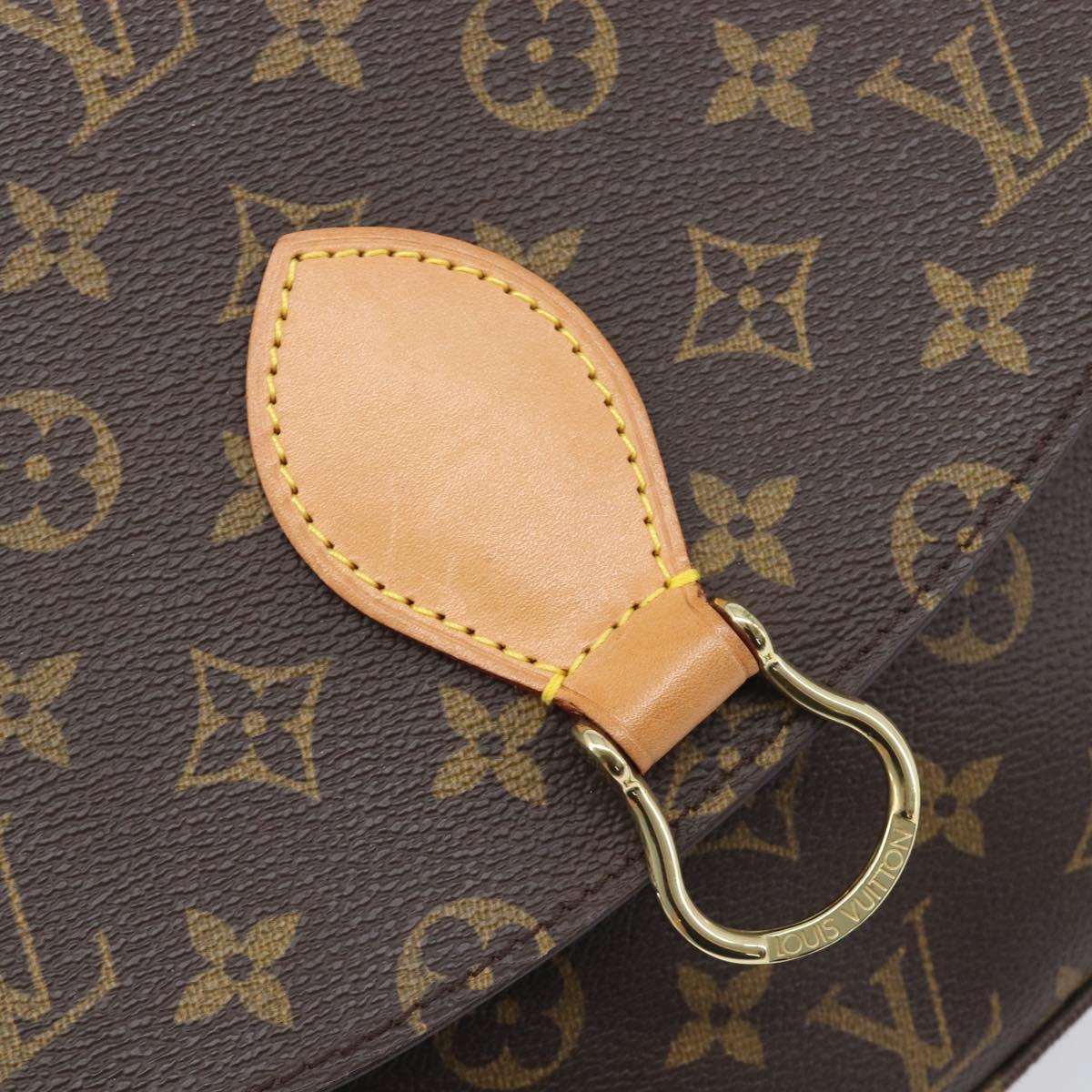 LOUIS VUITTON Monogram Saint Cloud GM Shoulder Bag M51242 LV Auth ep17017A