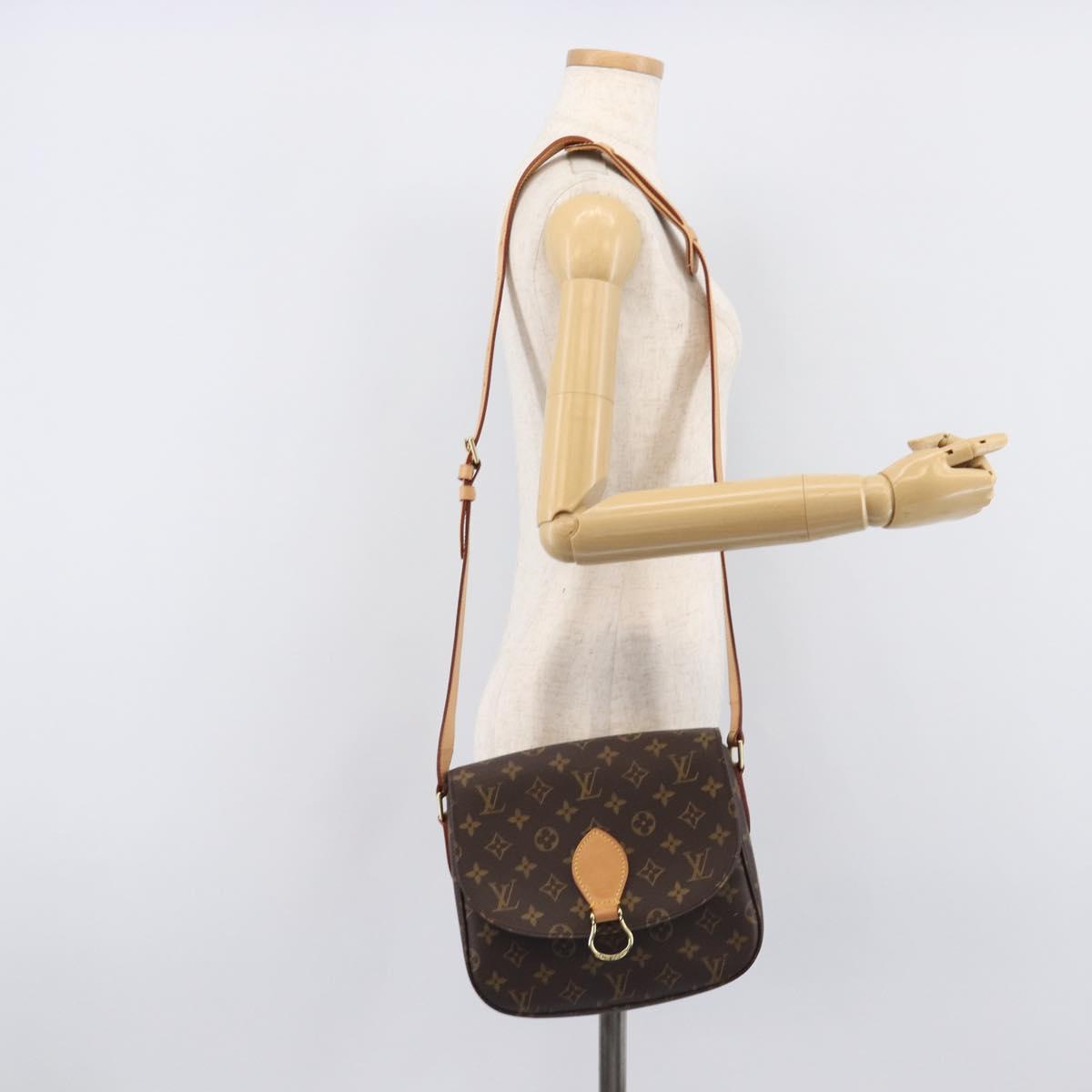 LOUIS VUITTON Monogram Saint Cloud GM Shoulder Bag M51242 LV Auth ep17017A