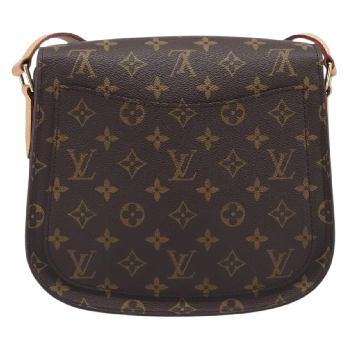 LOUIS VUITTON Monogram Saint Cloud GM Shoulder Bag M51242 LV Auth ep17017A