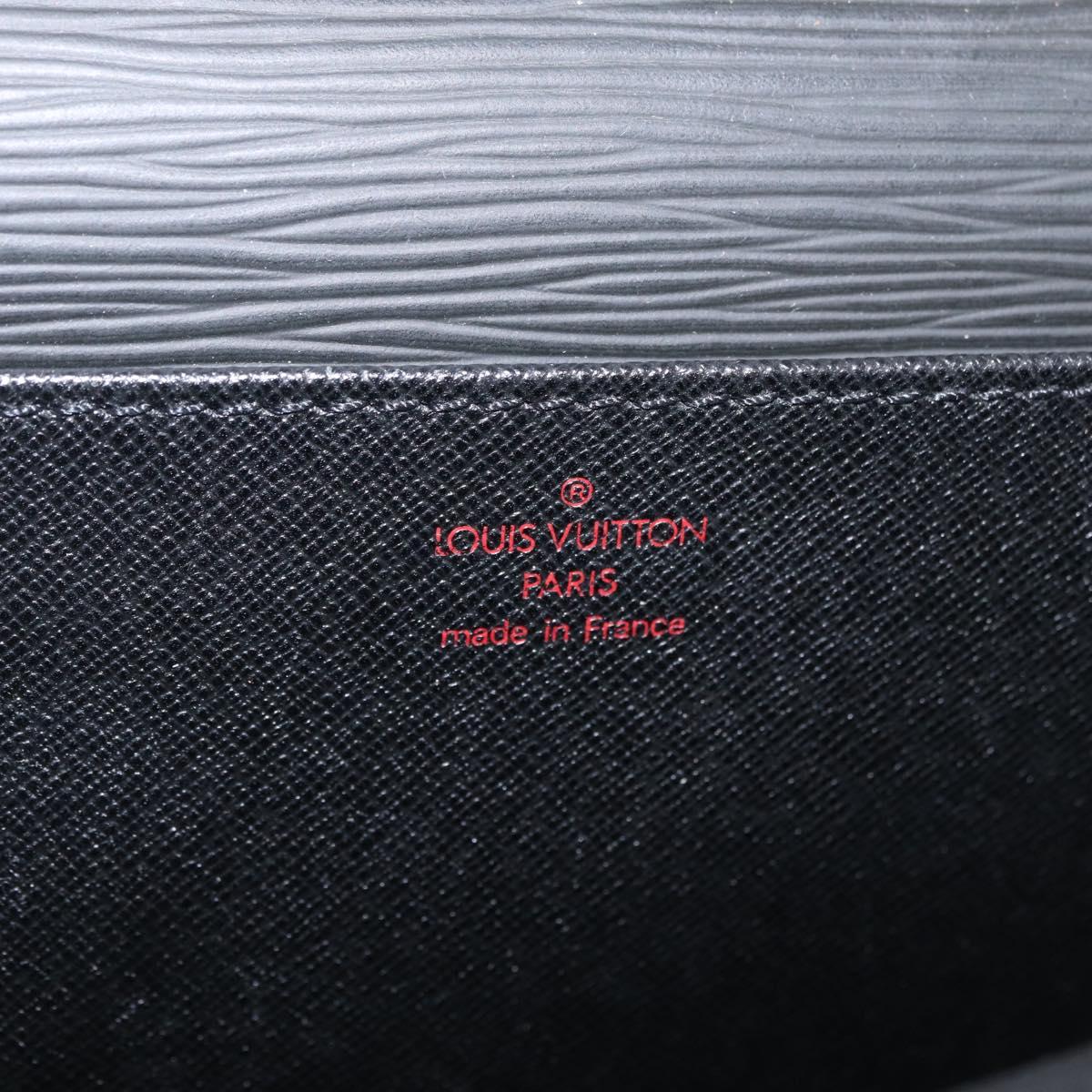 LOUIS VUITTON Epi Serviette Conseiller Briefcase Black M54422 LV Auth ep17021A