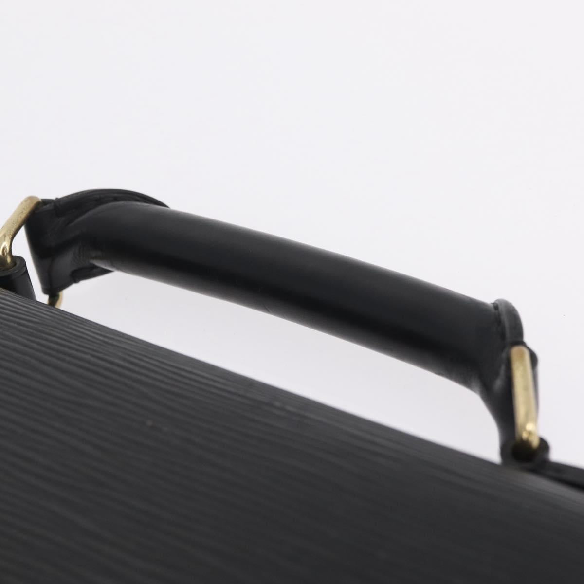 LOUIS VUITTON Epi Serviette Conseiller Briefcase Black M54422 LV Auth ep17021A