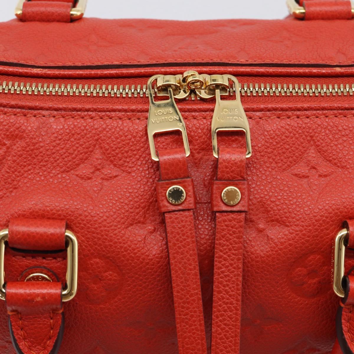 LOUIS VUITTON Monogram Empreinte Speedy Bandouliere 25 Slys M42399 Auth ep17022V