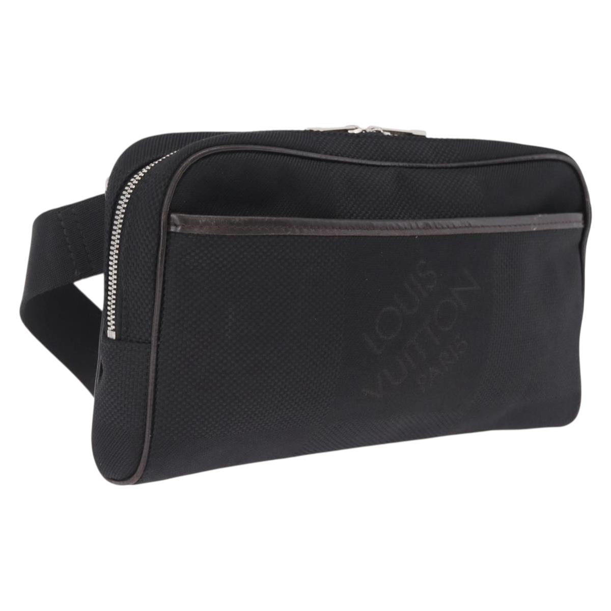 LOUIS VUITTON Damier Geant Acrobat Shoulder Bag Black M93620 LV Auth ep17035A
