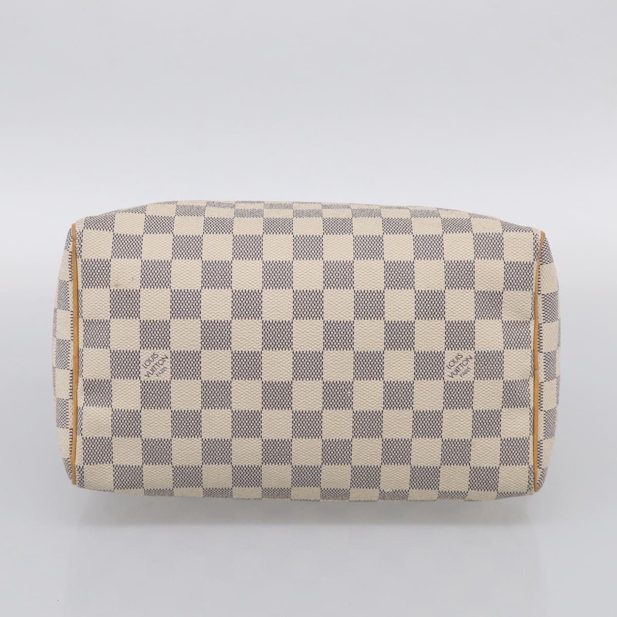 LOUIS VUITTON Damier Azur Speedy 25 Hand Bag N41534 LV Auth ep17053A