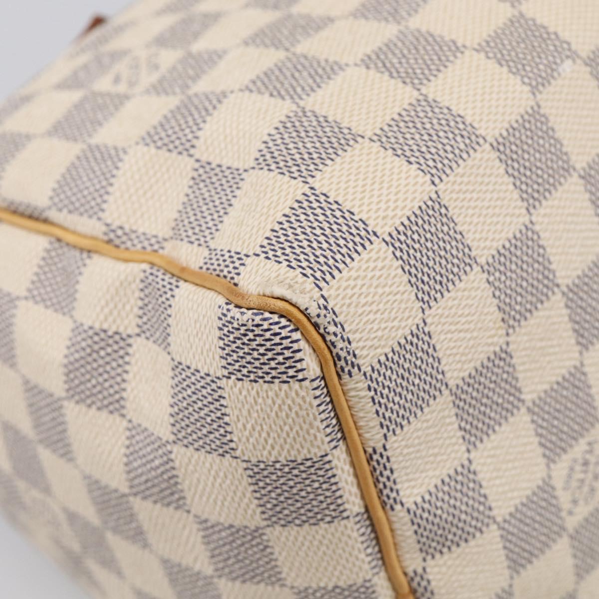 LOUIS VUITTON Damier Azur Speedy 25 Hand Bag N41534 LV Auth ep17053A