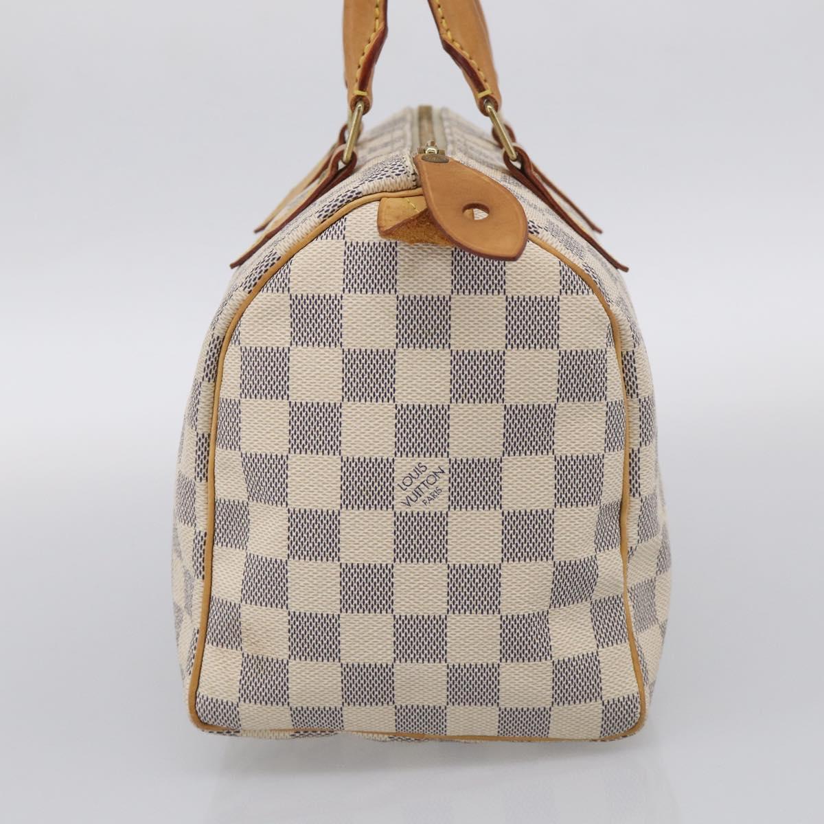 LOUIS VUITTON Damier Azur Speedy 25 Hand Bag N41534 LV Auth ep17053A