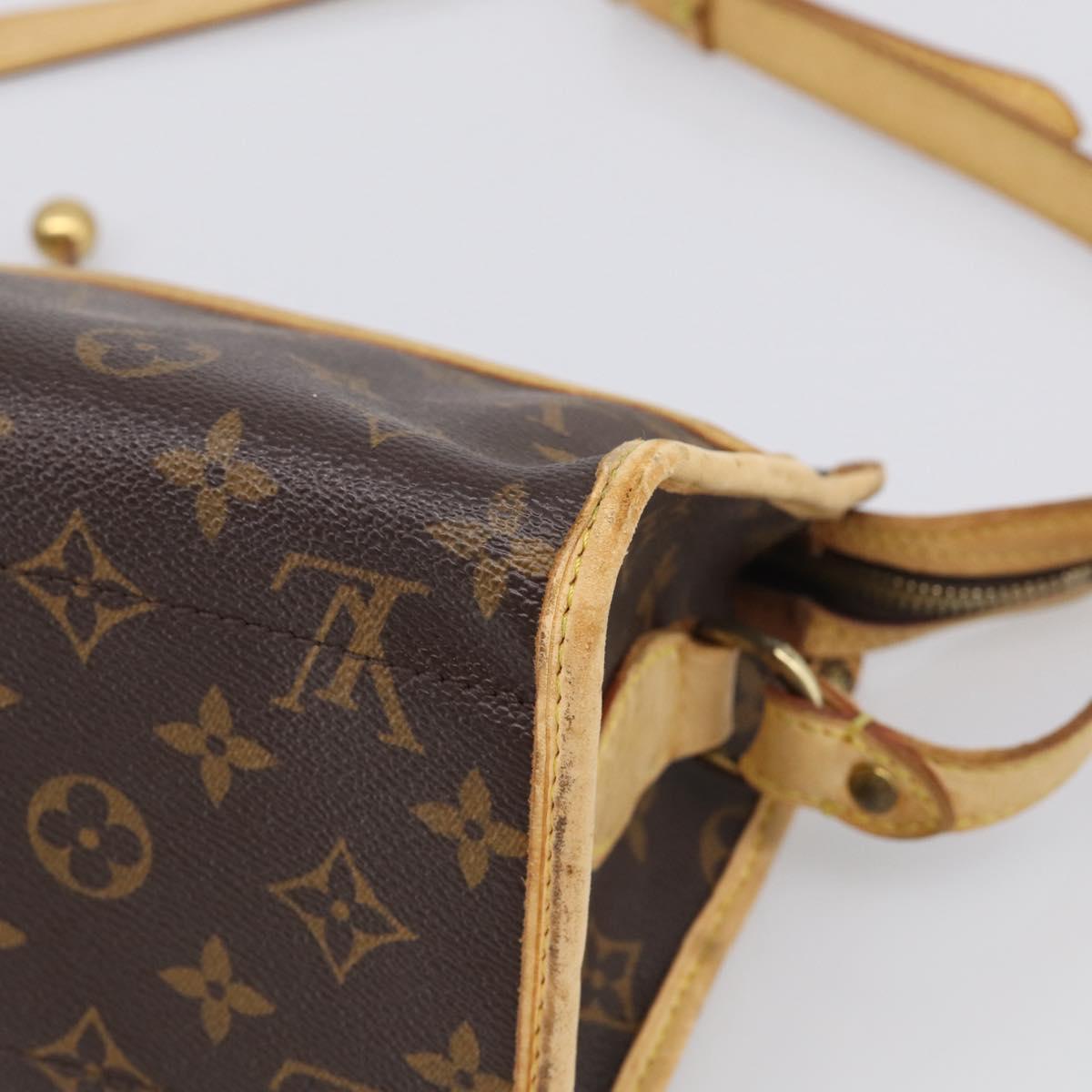 LOUIS VUITTON Monogram Popincourt Long Shoulder Bag M40008 LV Auth ep17056