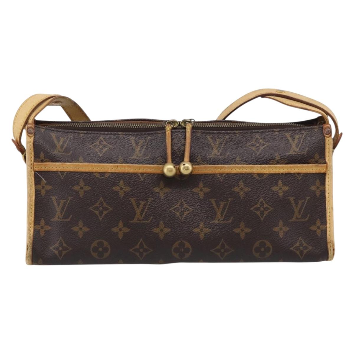 LOUIS VUITTON Monogram Popincourt Long Shoulder Bag M40008 LV Auth ep17056