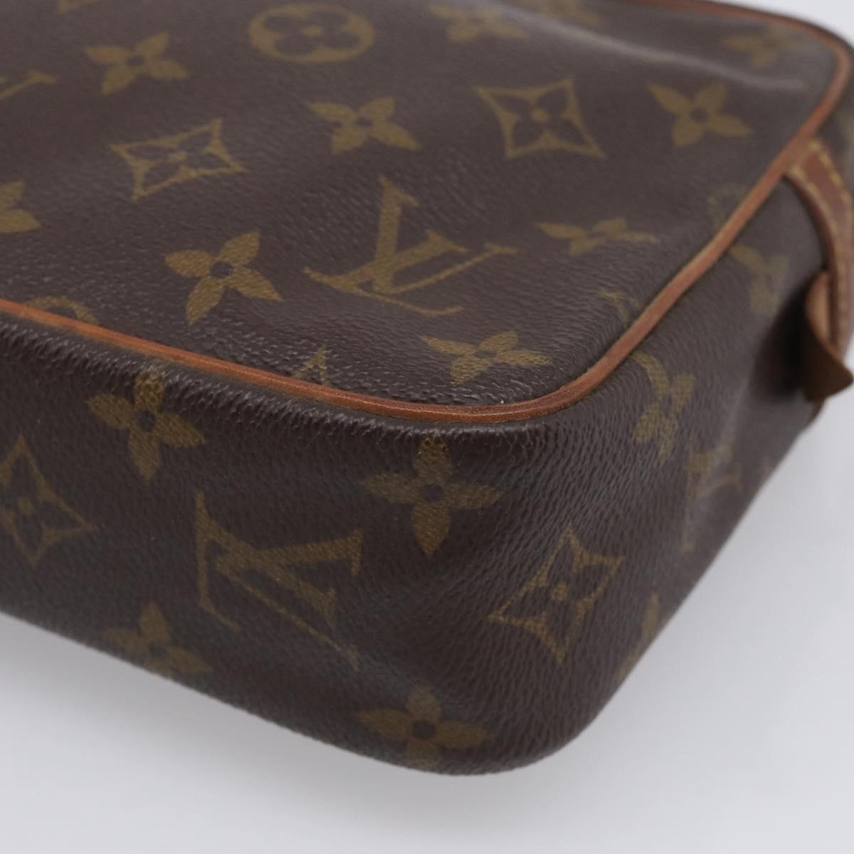 LOUIS VUITTON Monogram Compiegne 23 Clutch Bag M51847 LV Auth ep17059