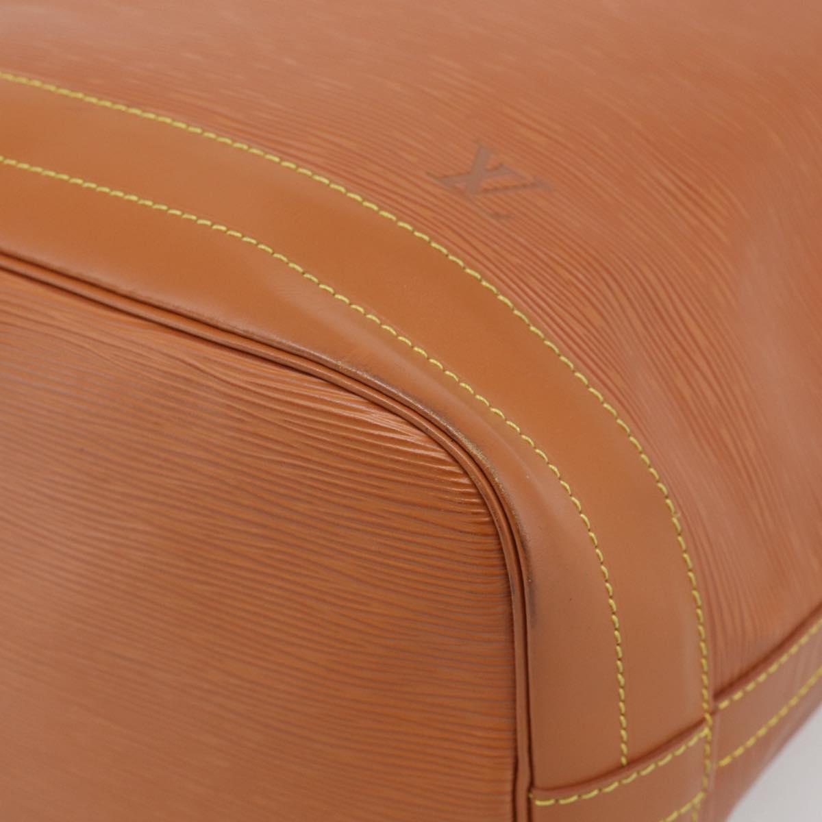 LOUIS VUITTON Epi Noe Shoulder Bag Brown M44008 LV Auth ep17065